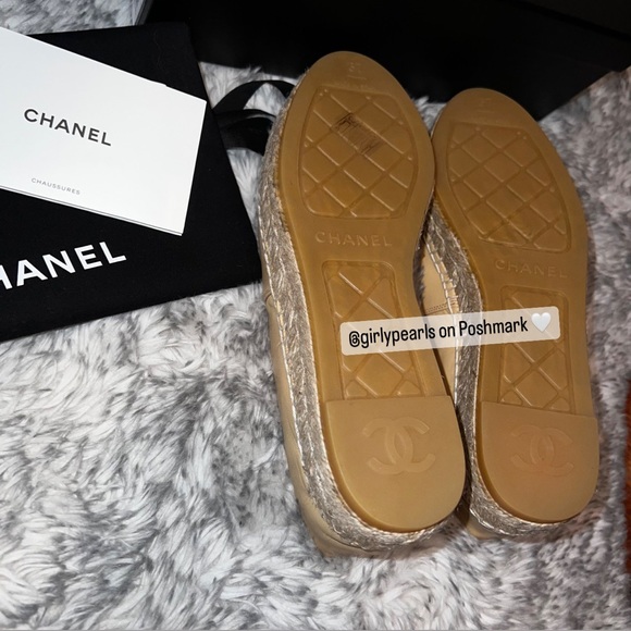 Chanel Espadrilles Women’s 37 NEW - Picture 13 of 17